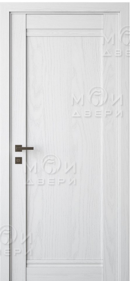 межкомнатная царговая пвх дверь Модель: М-220 Цвет: Белый снег