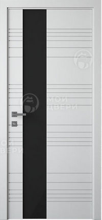 межкомнатная дверь Модель: М-307 Цвет: Белоснежная шагрень