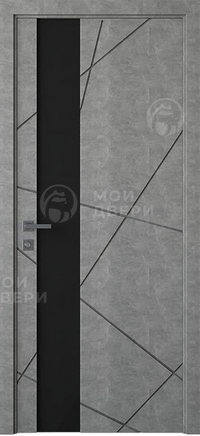 межкомнатная дверь Модель: М-310 Цвет: Бетон светлый