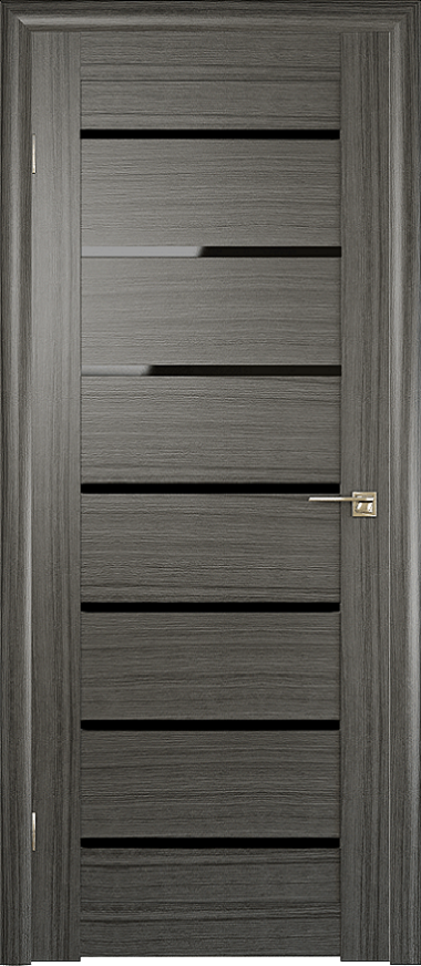 межкомнатная царговая пвх дверь Модель: 102 Цвет: Сандал серый