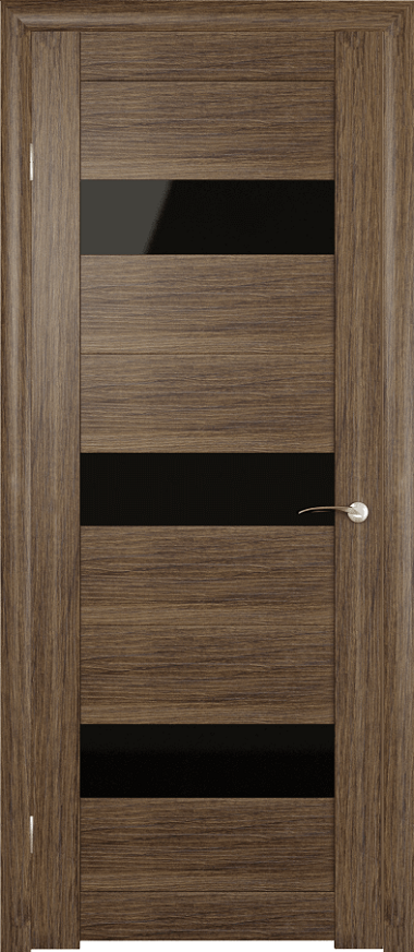 межкомнатная царговая пвх дверь Модель: 103 Цвет: Темный дуб