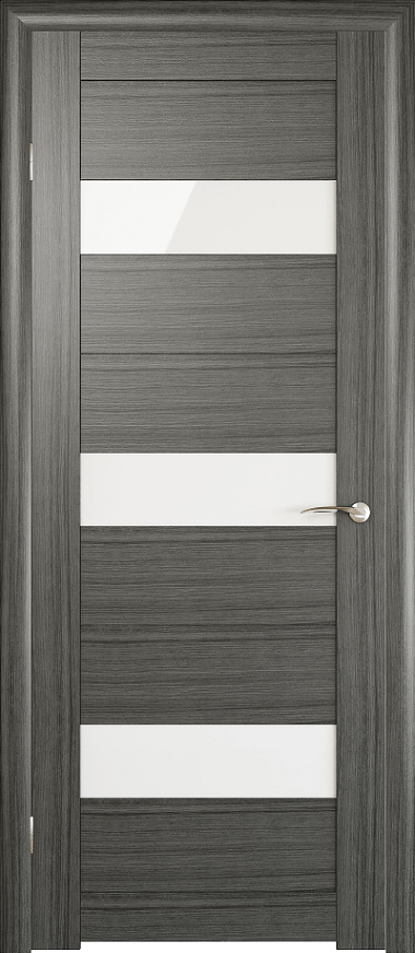 межкомнатная царговая пвх дверь Модель: 103 Цвет: Сандал серый