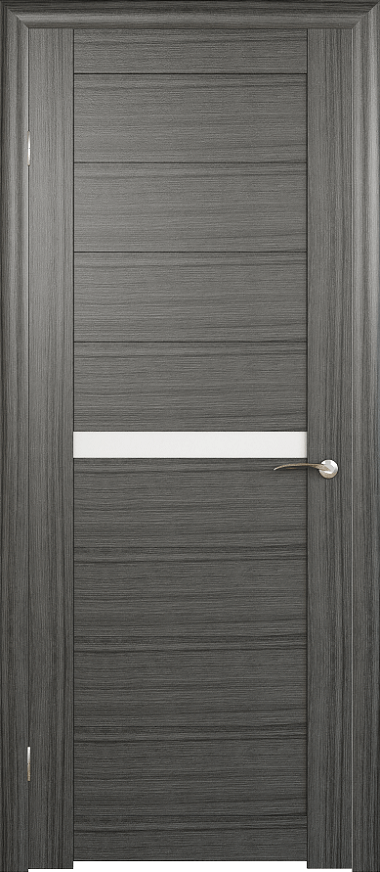 межкомнатная царговая пвх дверь Модель: 107 Цвет: Сандал серый