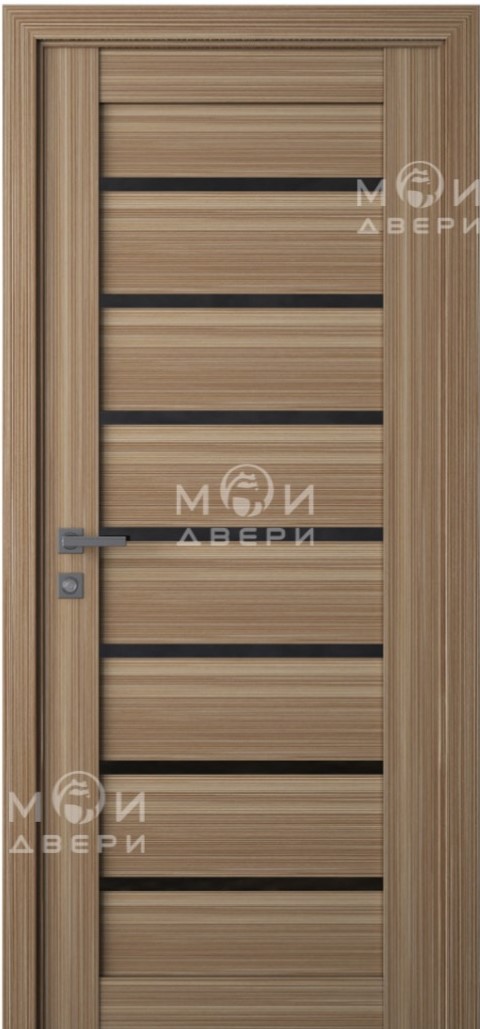 межкомнатная царговая пвх дверь Модель: М-102 Цвет: Капучино