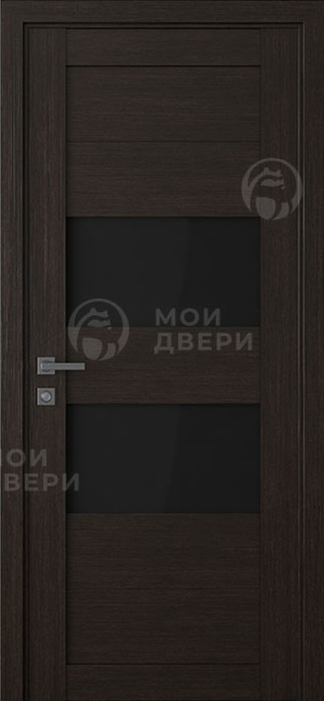 межкомнатная царговая пвх дверь Модель: М-108 Цвет: Венге