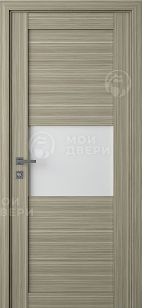 межкомнатная царговая пвх дверь Модель: М-109 Цвет: Капучино