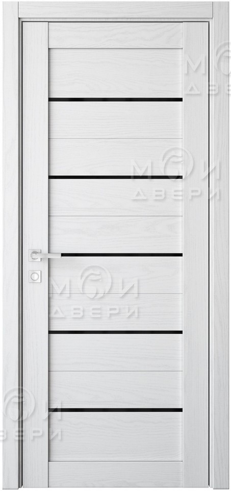 межкомнатная царговая пвх дверь Модель: М-121 Цвет: Белый снег