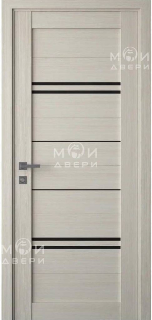 межкомнатная царговая пвх дверь Модель: М-126 Цвет: Сандал белый