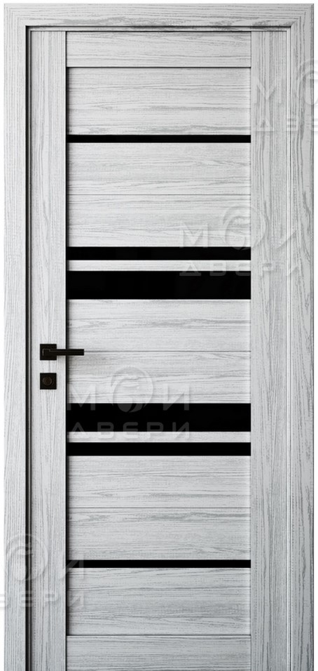 межкомнатная царговая пвх дверь Модель: М-137 Цвет: Ясень айс