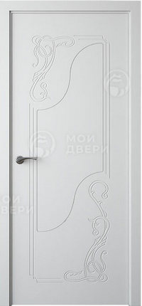 межкомнатная пвх дверь Модель: М-22 ДФГ Цвет: Шагрень белая 