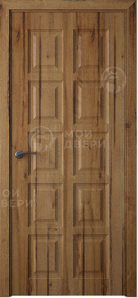 межкомнатная пвх дверь Модель: М-407 ДФГ Цвет: Дуб Галифакс натур 