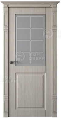 межкомнатная пвх дверь Модель: М-410 ДФО Цвет: Сандал белый 