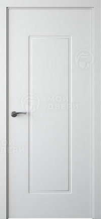 межкомнатная пвх дверь Модель: М-6 ДФГ Цвет: Белый глянец 