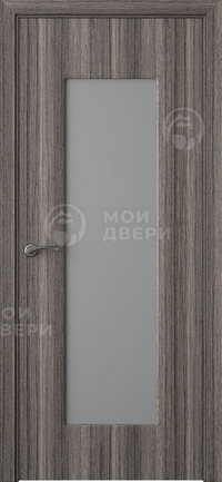 межкомнатная пвх дверь Модель: М-6 ДФО Цвет: Сандал серый