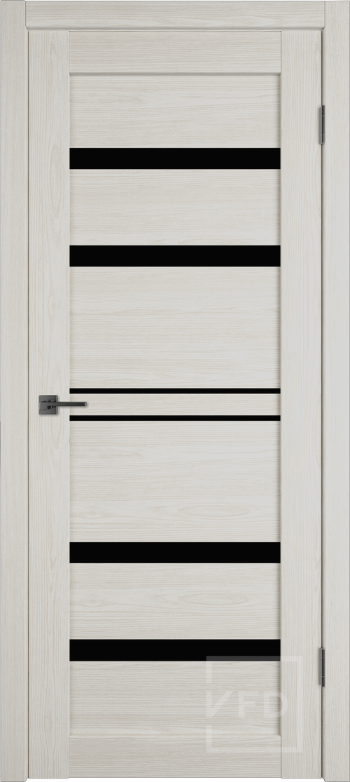 межкомнатная дверь Модель: Atum Pro 26 Цвет: Artic Oak/Black Gloss