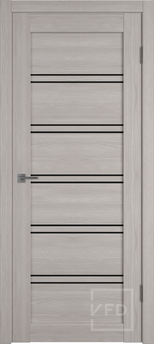 межкомнатная дверь Модель: Atum Pro 28 Цвет: Stone Oak/Black Gloss