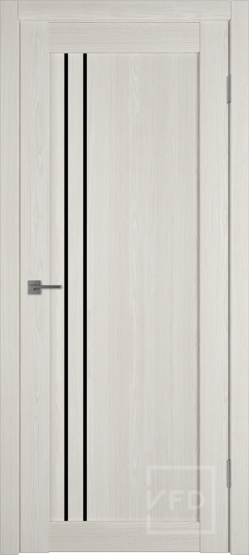 межкомнатная дверь Модель: Atum Pro 33 Цвет: Artic Oak/Black Gloss