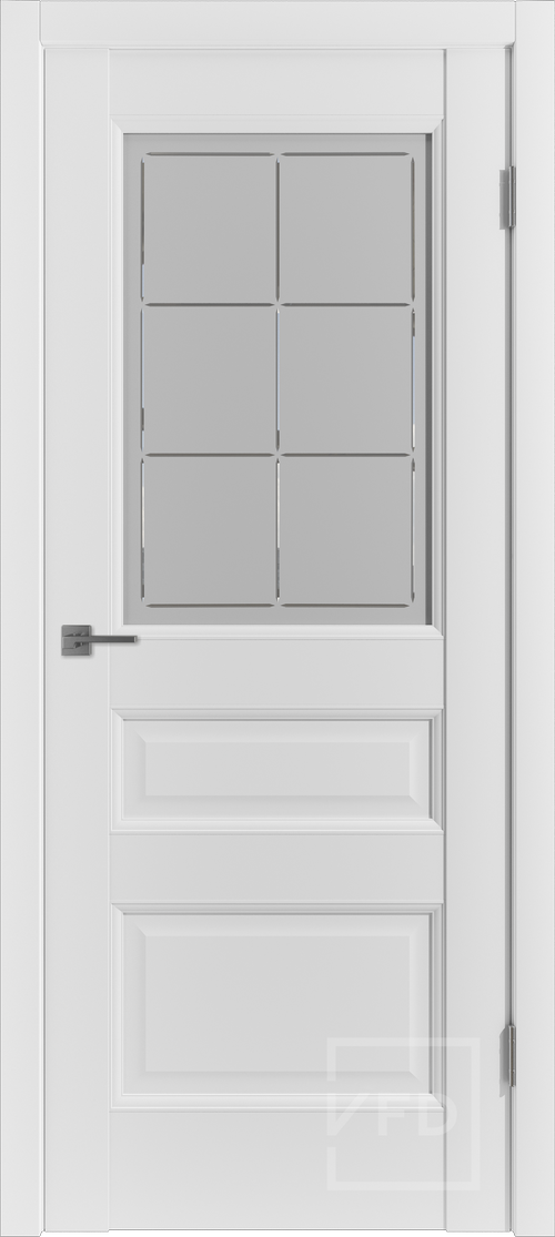 межкомнатная дверь Модель: E3 Цвет: Ice Crystal Cloud